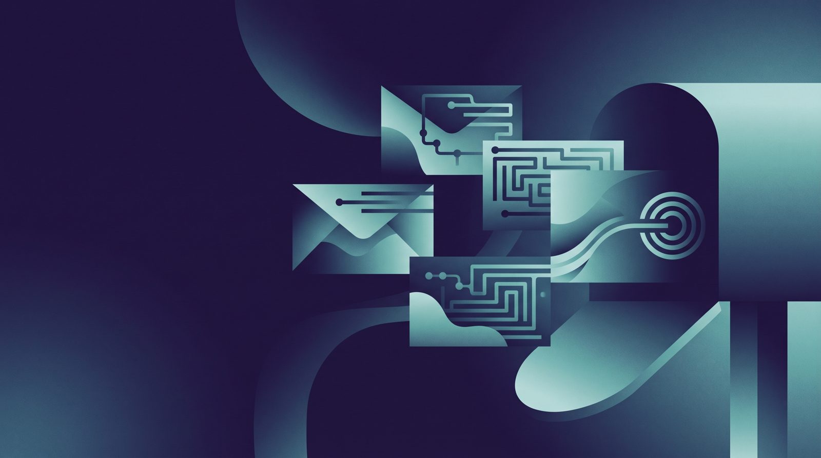 Why Scammers Started Mailing You Pictures of Links — editorial illustration
